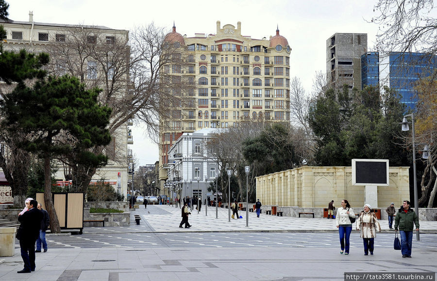 Баку - город ветров, огней и контрастов Баку, Азербайджан