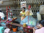 Янгон. Бирманская макашница.