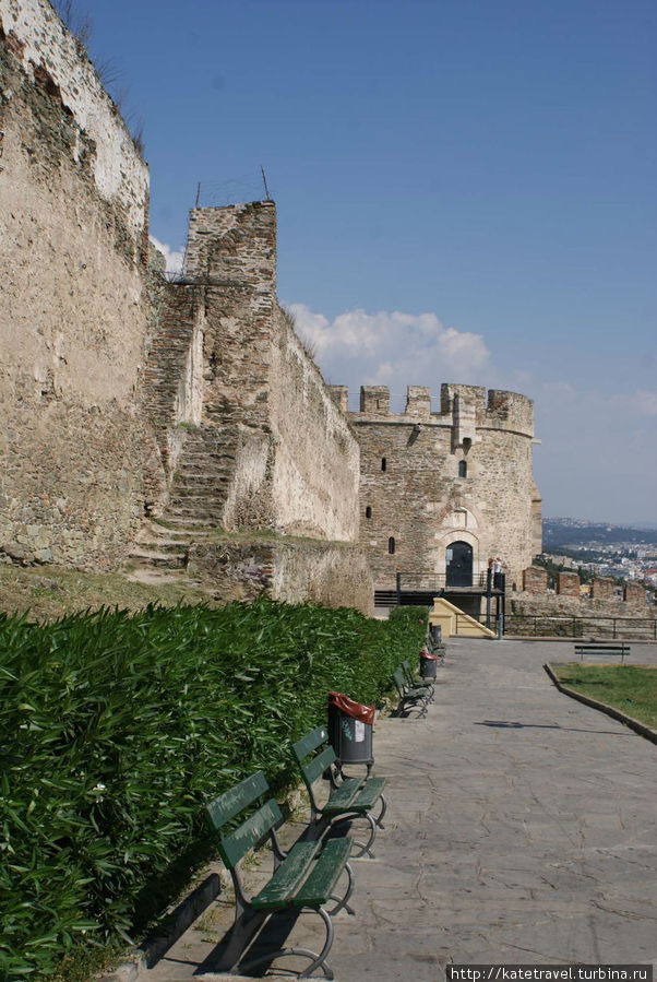 Крепостная стена Верхнего города Салоники, Греция