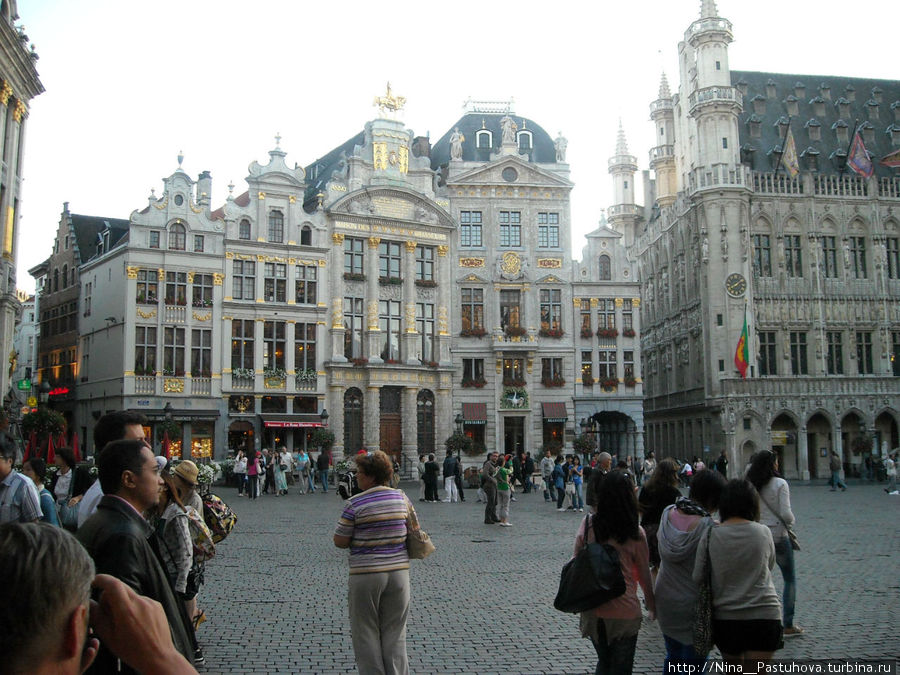 Сказочная площадь Брюсселя Брюссель, Бельгия