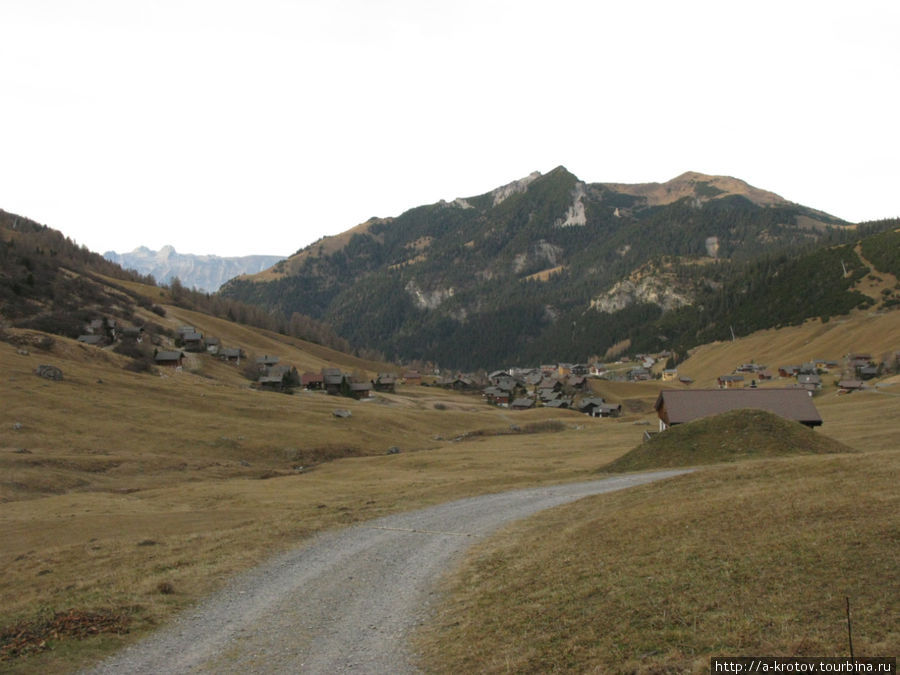 Малбун — самый высокогорный посёлок Лихтенштейна Мальбун, Лихтенштейн