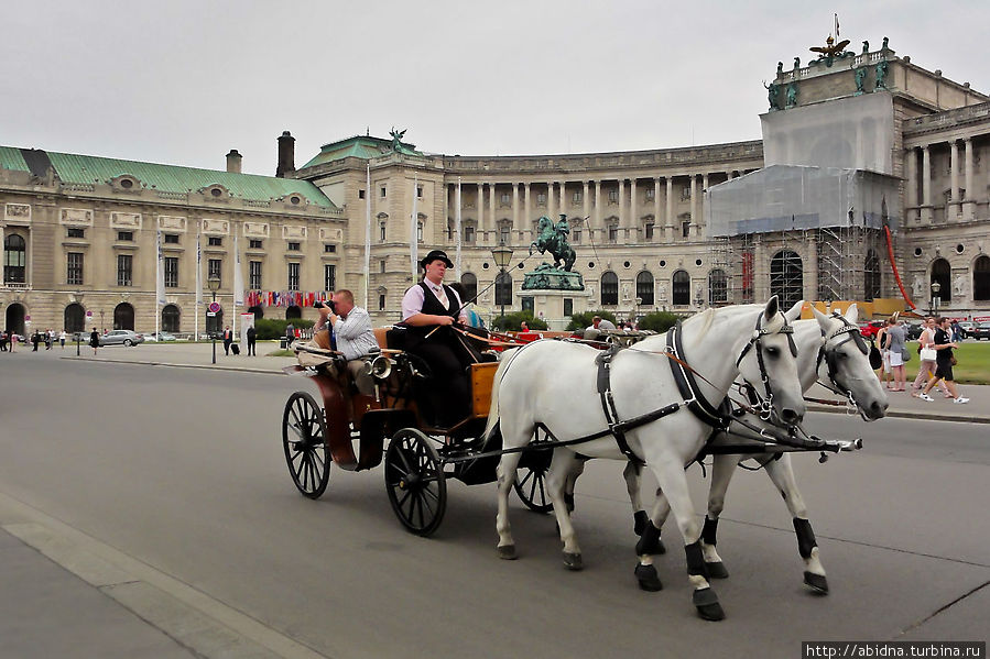 Где дворцы — там и кареты! Вена, Австрия