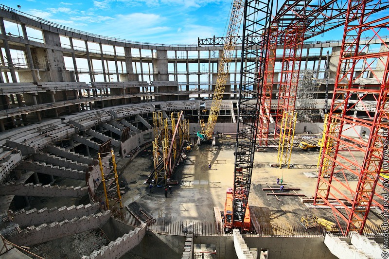 Как строят Олимпиаду Сочи, Россия