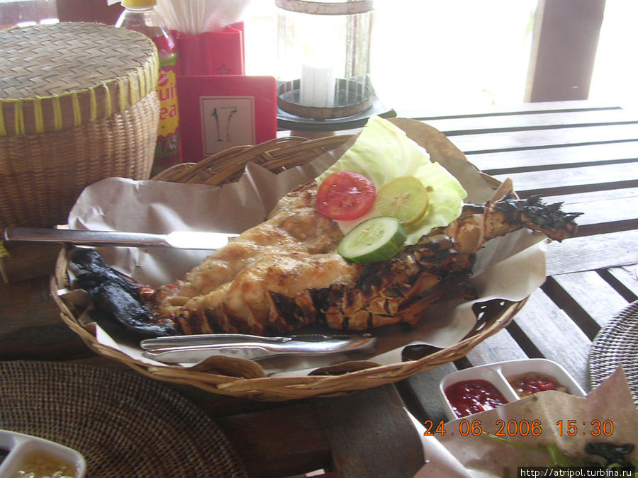 Лобстер -пир для гурмана Нуса-Дуа, Индонезия