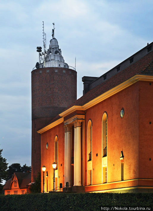 Водонапорная башня и театр Коккола, Финляндия