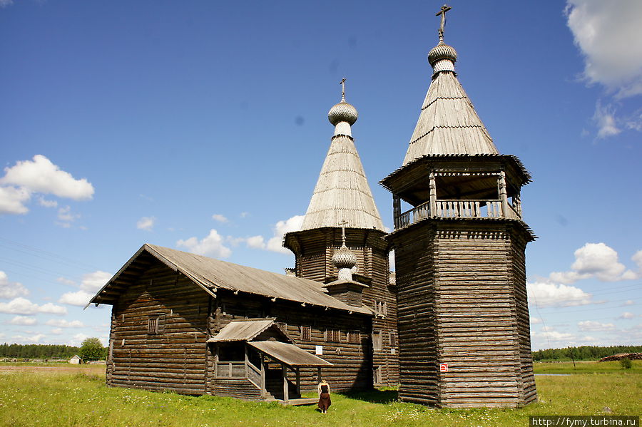 Саунино. Церковь Иоанна Златоуста 1665 Россия