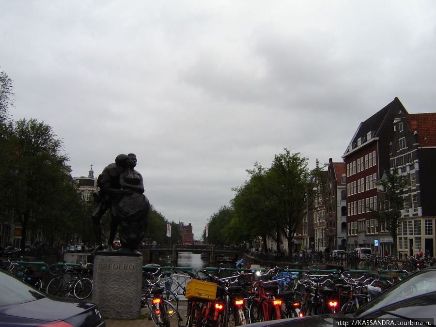 Осматривать памятники Амстердам, Нидерланды