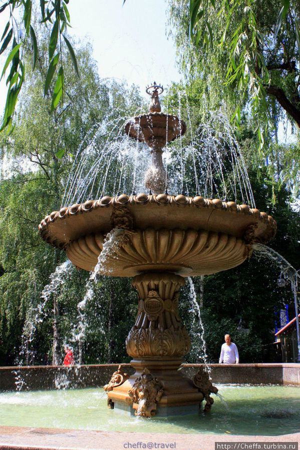 В парке Чкалова увидели один из фонтанов Термена.. Киев, Украина