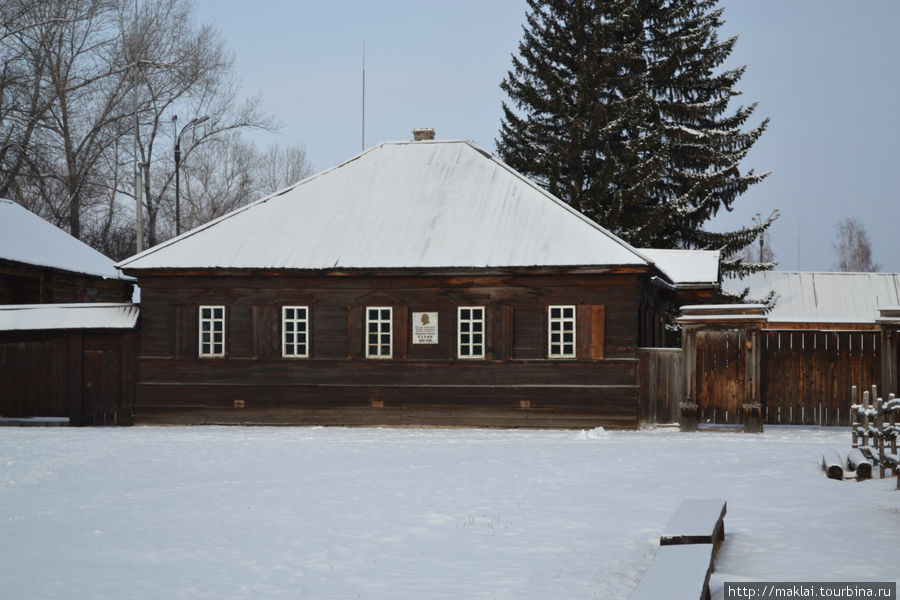 Дом Петровой, где впоследствии обосновался В.Ленин с Н.Крупской. Шушенское, Россия