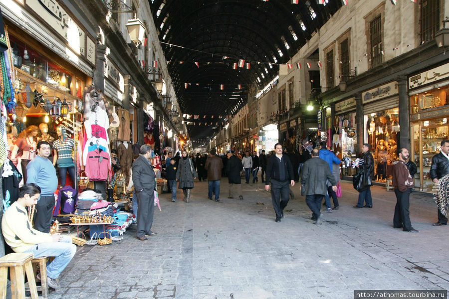 Дамаск в отсутствие туристов — 7 января 2012 года Дамаск, Сирия