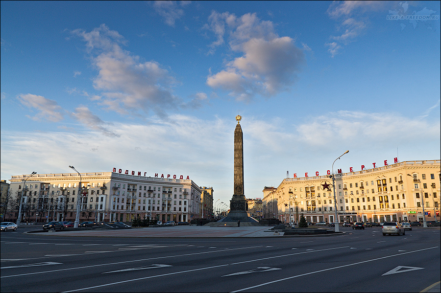 площадь Победы Минск, Беларусь