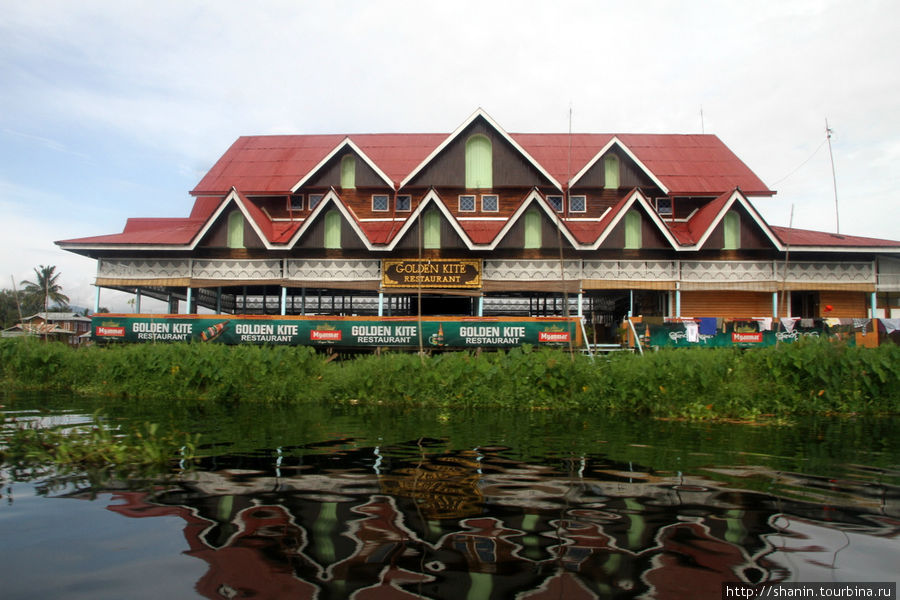 Новый ресторан для туристов — он же и отель Ньяунг-Шве, Мьянма