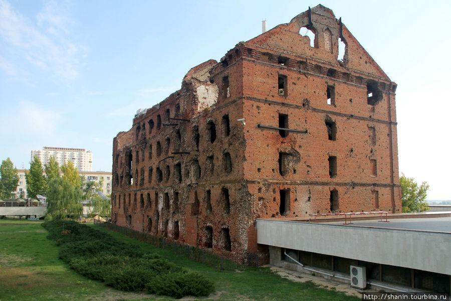 Разрушенная мельница Волгоград, Россия