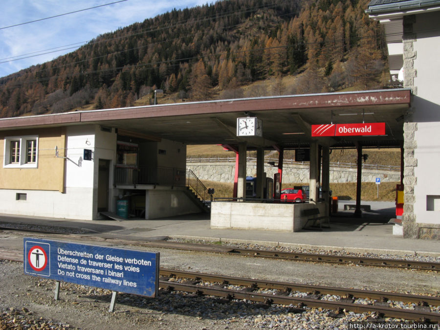 Альпийская узкоколейная ж.д. на юге Швейцарии (часть 1) Бриг, Швейцария