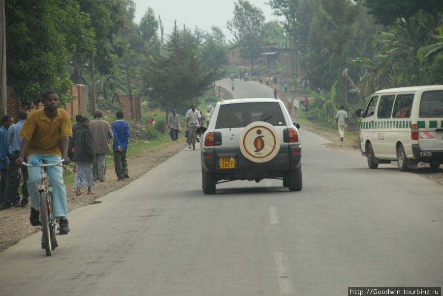 Дороги Руанды Руанда