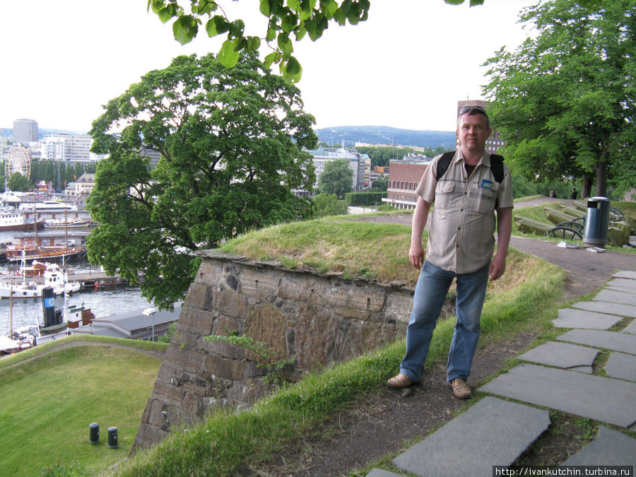 Пресловутые террасы крепости Осло, Норвегия