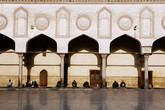 В мечети Аль-Азхар.