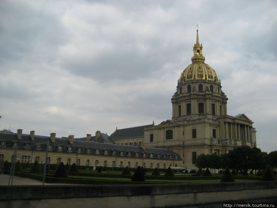 Париж:музей Родена, музей армии и саркофаг Наполеона Париж, Франция