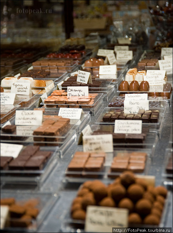 Настоящий бельгийский шоколад! Брюгге, Бельгия