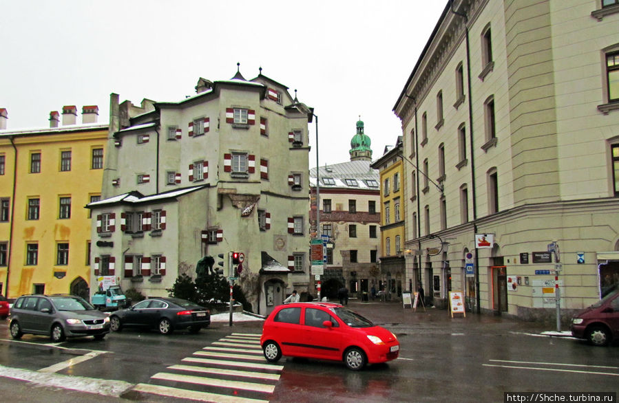 Конец улицы  Herzog-Friedrich-Straße, на которой все достопримечательности Старого города
