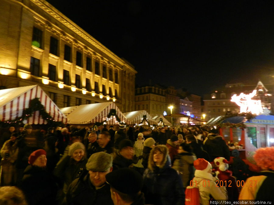 Новый 2012 год в Риге Рига, Латвия