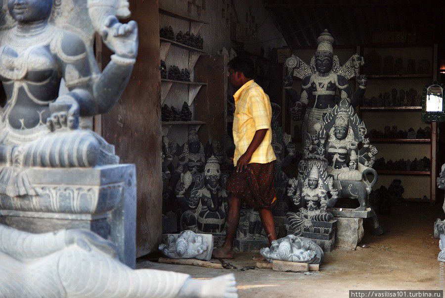 Мамаллапурам — город искусных каменщиков Мамаллапурам, Индия