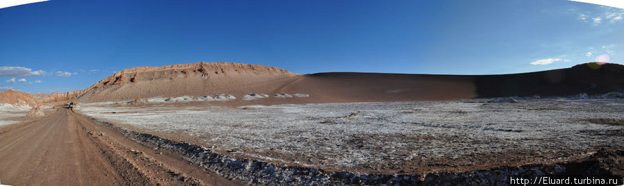 Дорога в пески. Чили