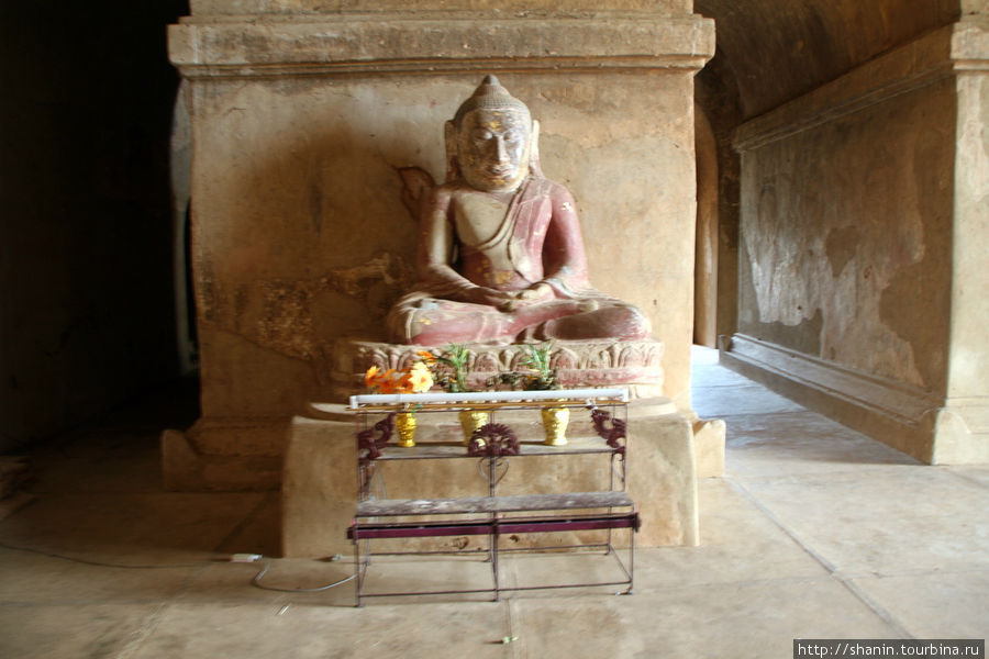 Храм Дхаммаянджи - настоящая пирамида Баган, Мьянма