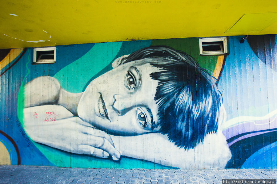 Прогулка по Берлину, часть 3. Вагонное депо и дом в граффити Берлин, Германия