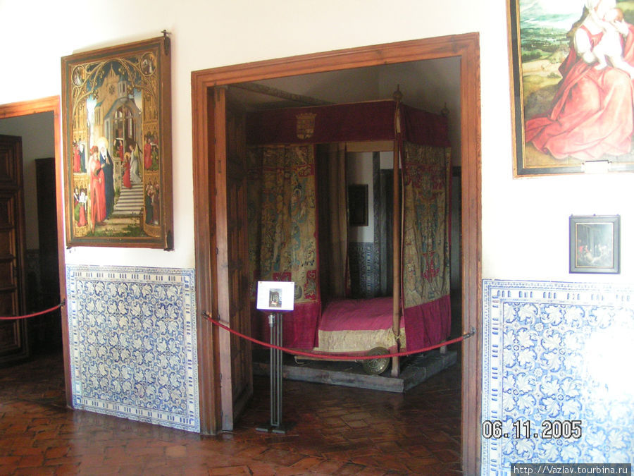Спальня короля Сан-Лоренсо-де-Эль-Эскориал, Испания