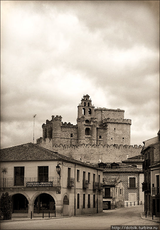 Turegano, замок над городом Турегано, Испания