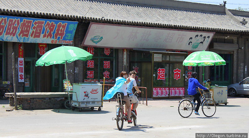 Велопрогулка к монастырю Шуанлиньсы Пинъяо, Китай