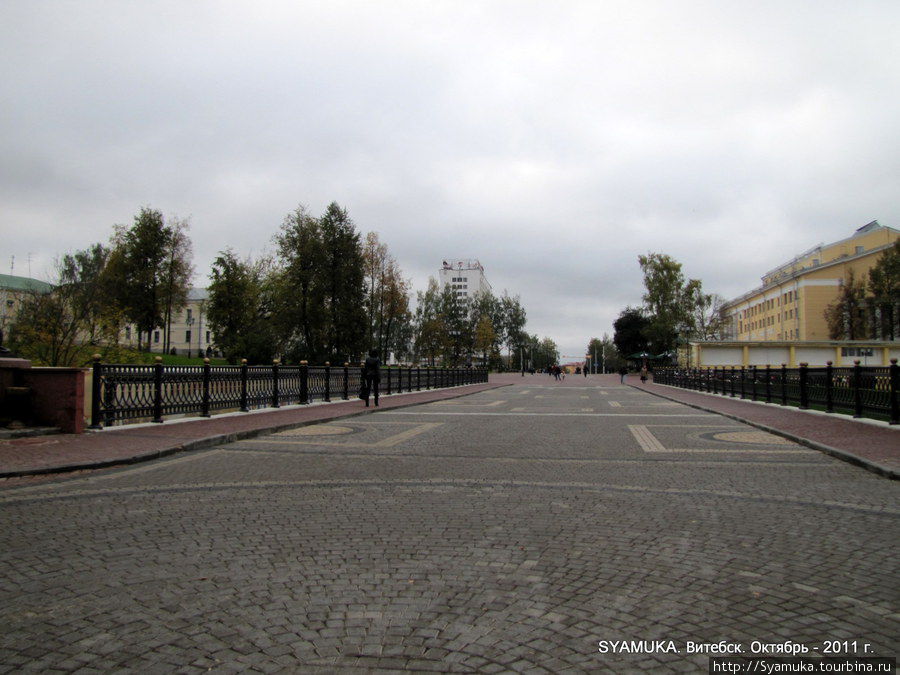 Пушкинский мост. Витебск, Беларусь