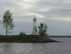 бывший маяк в створе Новоладожского канала