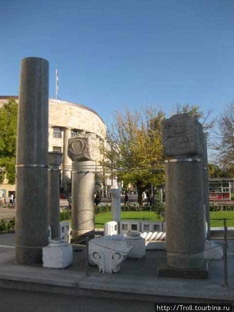 Композиция на тему римских древностей в городе Банья-Лука, Босния и Герцеговина