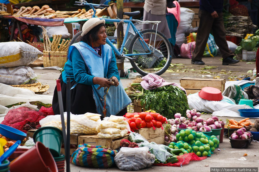 Эквадорский рынок Сакисили, Эквадор