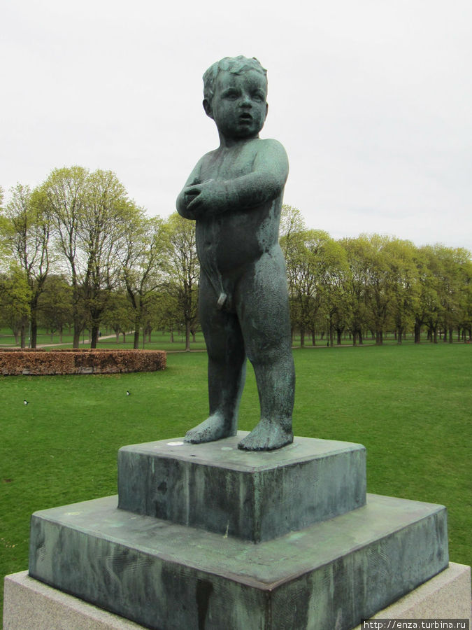 Парк скульптур Вигелана Осло, Норвегия