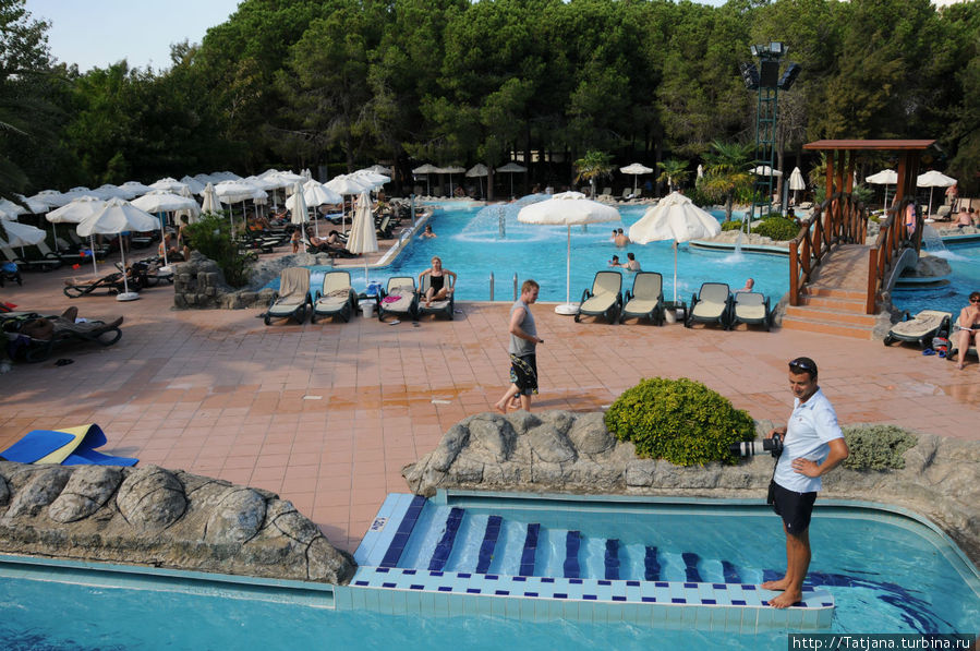 Аквапарк для детей и уроки тенниса для взрослых Белек, Турция