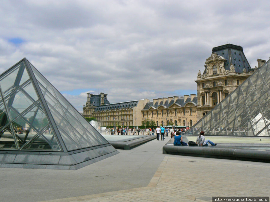 И снова ... Лувр Париж, Франция