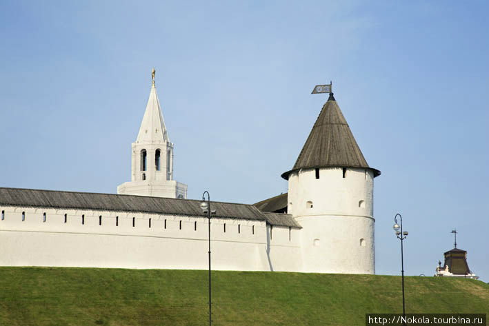 Казанский кремль. Спасская и Юго-Западная башни Казань, Россия