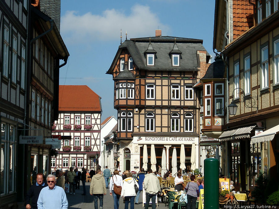 Пёстрый город в Харце Вернигероде, Германия