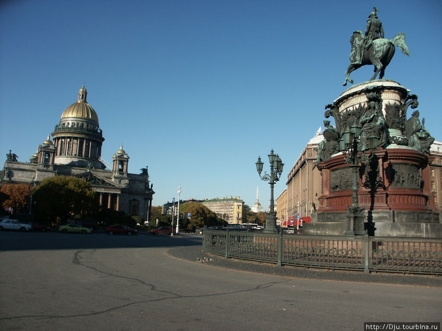Исаакиевская площадь. Санкт-Петербург, Россия