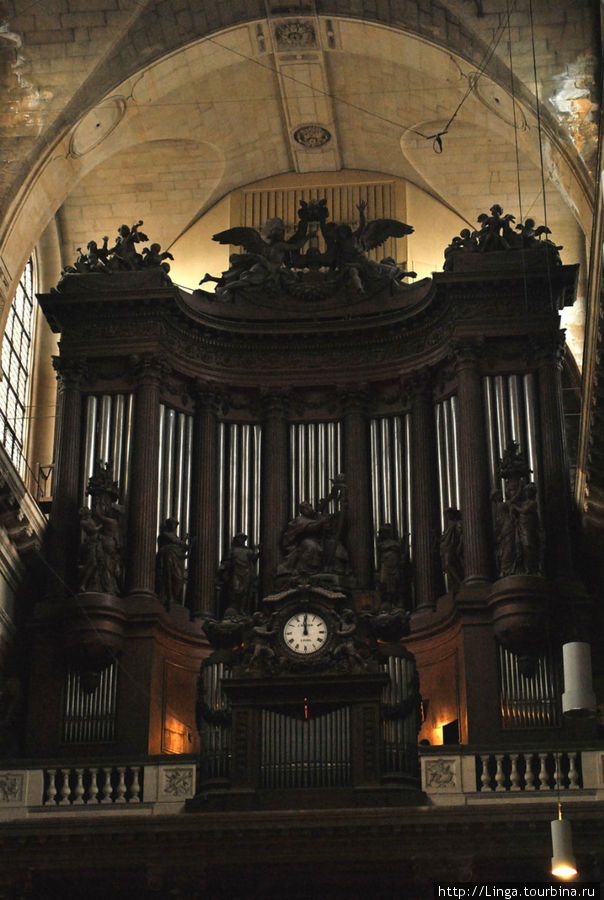Церковь Сен-Сюльпис Париж, Франция
