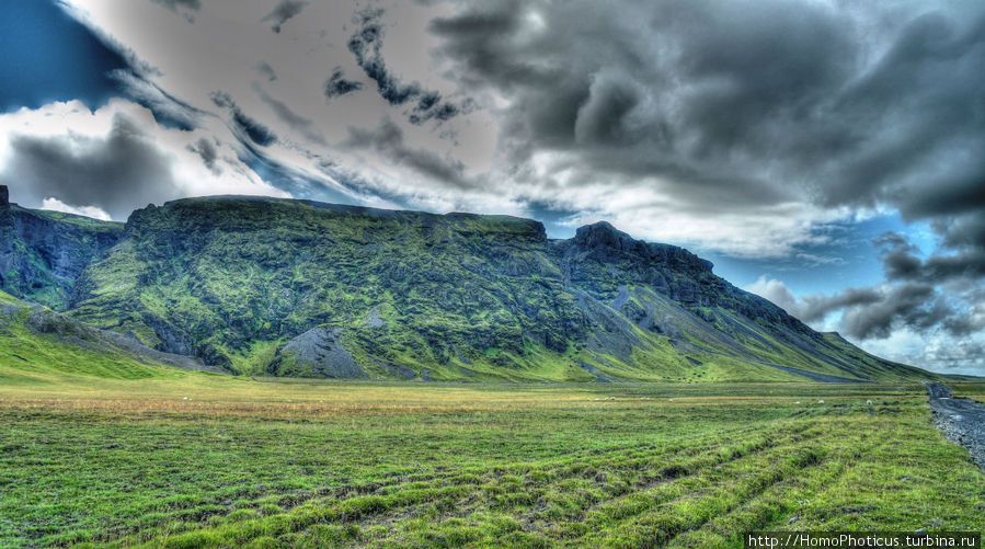 (обработка) Южная Исландия, Исландия