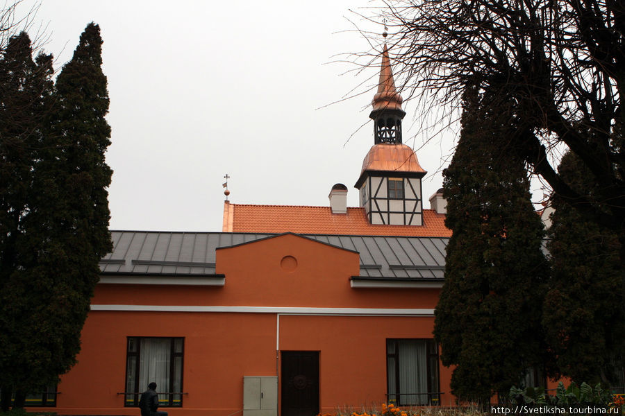 Самый центр Бауски Бауска, Латвия