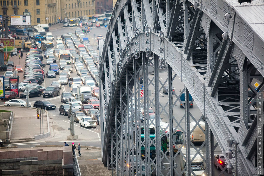 Мост императора Петра Великого Санкт-Петербург, Россия