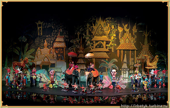 Национальный театр Siam Niramit Бангкок, Таиланд