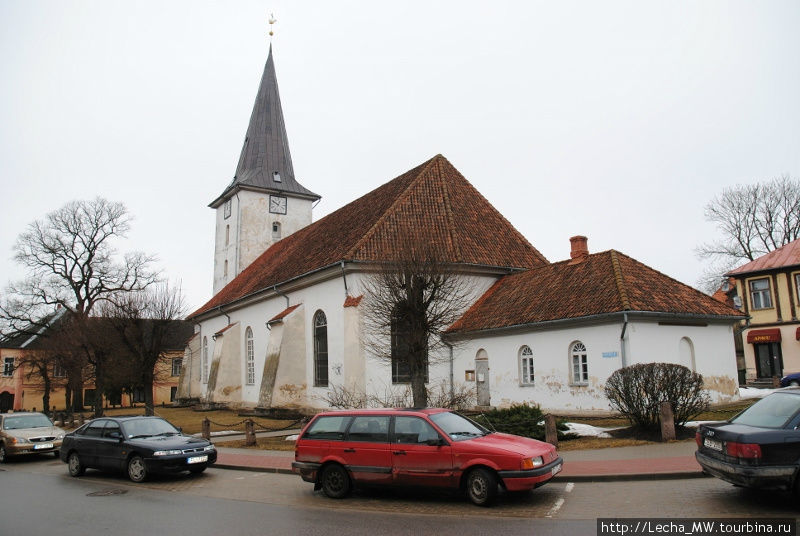 Лютеранская церковь Святого Триединства( Троицы) Кулдига, Латвия