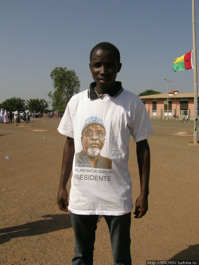 По Западной Африке.  Ч 39. Прощание с президентом Бисау, Гвинея-Бисау