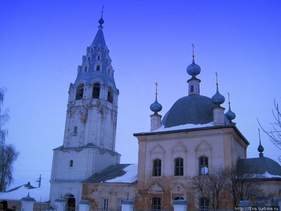 Церковь Василия Великого — покровителя местных рыбаков Галич, Россия